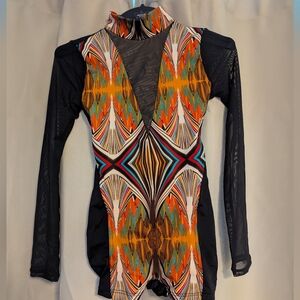 Weissman moon trance acro unitard child size